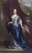 Sir Godfrey Kneller Portrait of Elizabeth Colyear, Duchess of Dorset (1687-1768); wife of the 1st Duke of Dorset Sweden oil painting artist